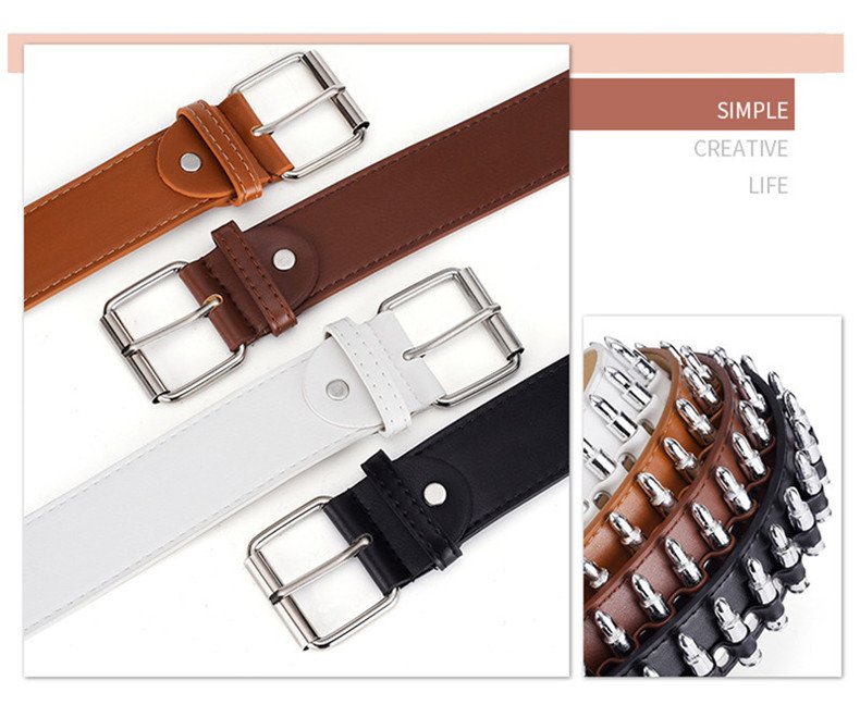 Bullet Studded Belt