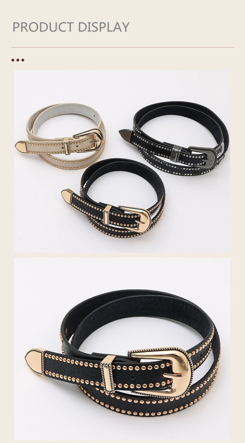 Rivet belt