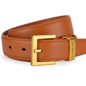 Custom Logo Vintage Leather Belt For Women