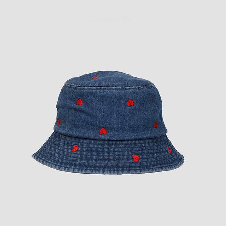 denim bucket hat