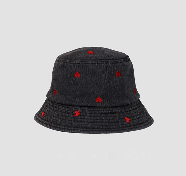 denim bucket hat