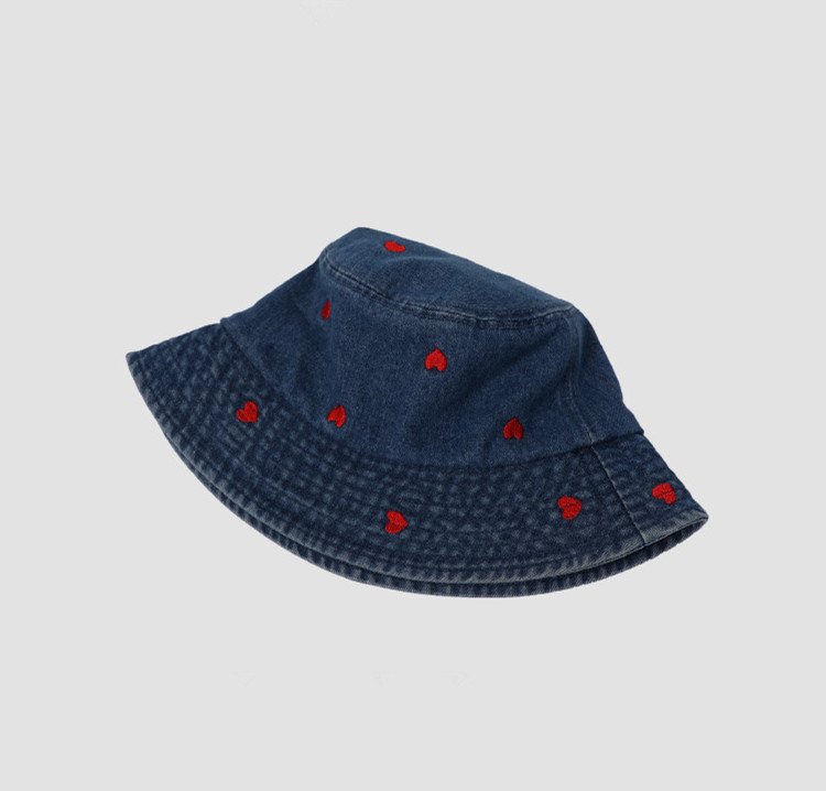 denim bucket hat