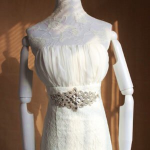 Crystal Bridal Sash Belt For Wedding Dress