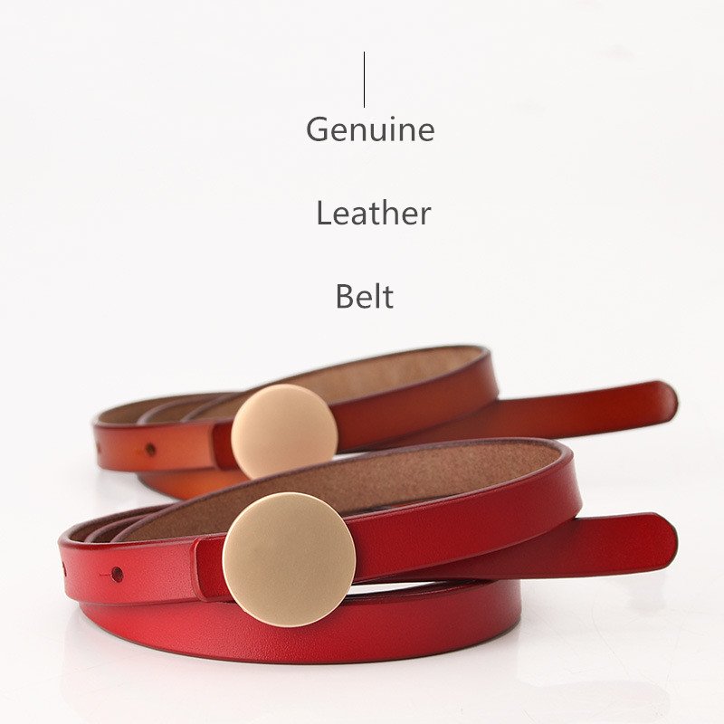 Skinny Leather Belts