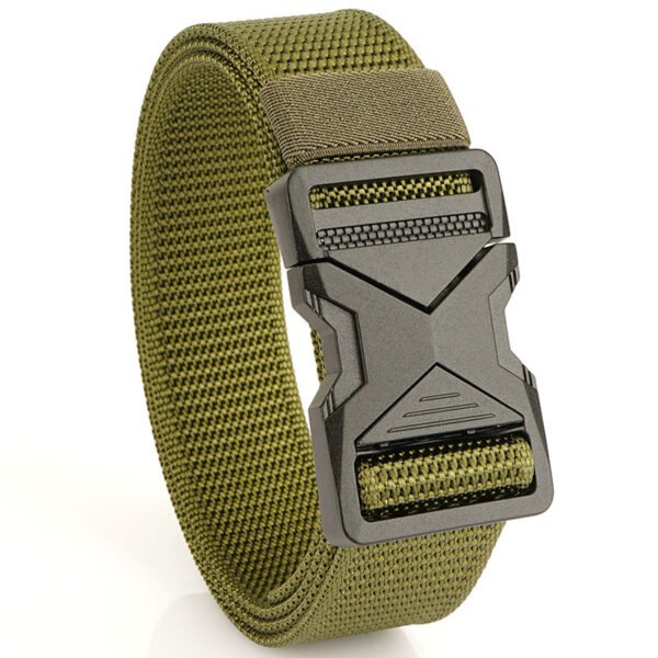 Quick Release Buckle Heavy Duty Nylon Belt For Men - Image 2