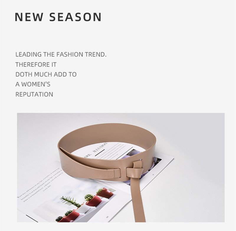 Leather Knot Belt