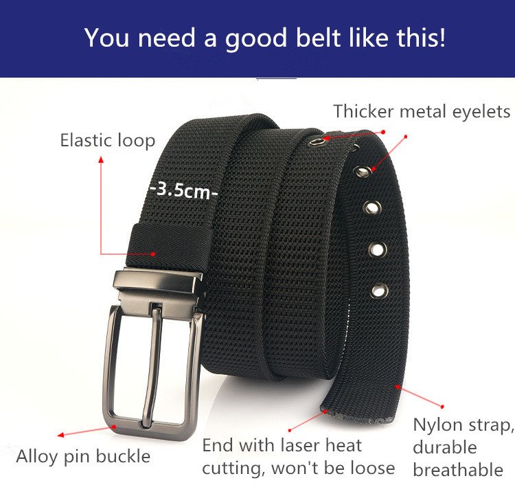 Nylon Belt For Men
