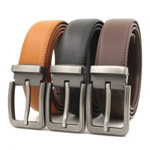 Customizable Men's Dress Belts Leather