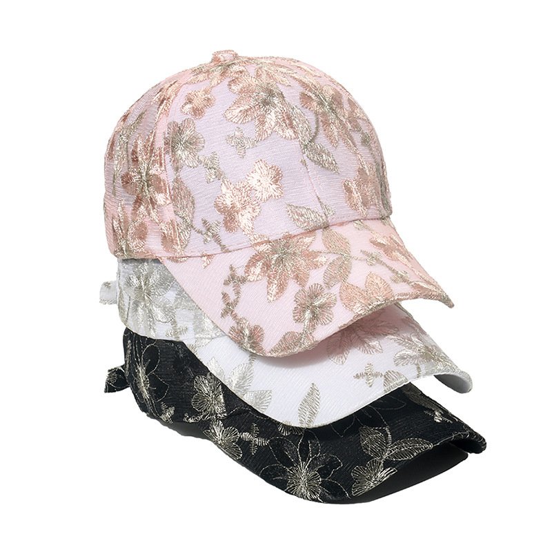 Embroidery Baseball Cap For Women