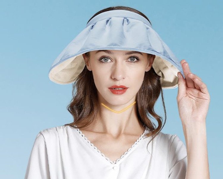 Large Brim Sun Visor Hat