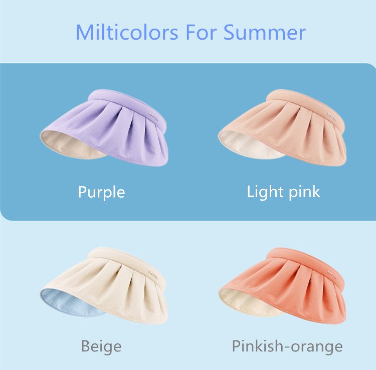 Large Brim Sun Visor Hat