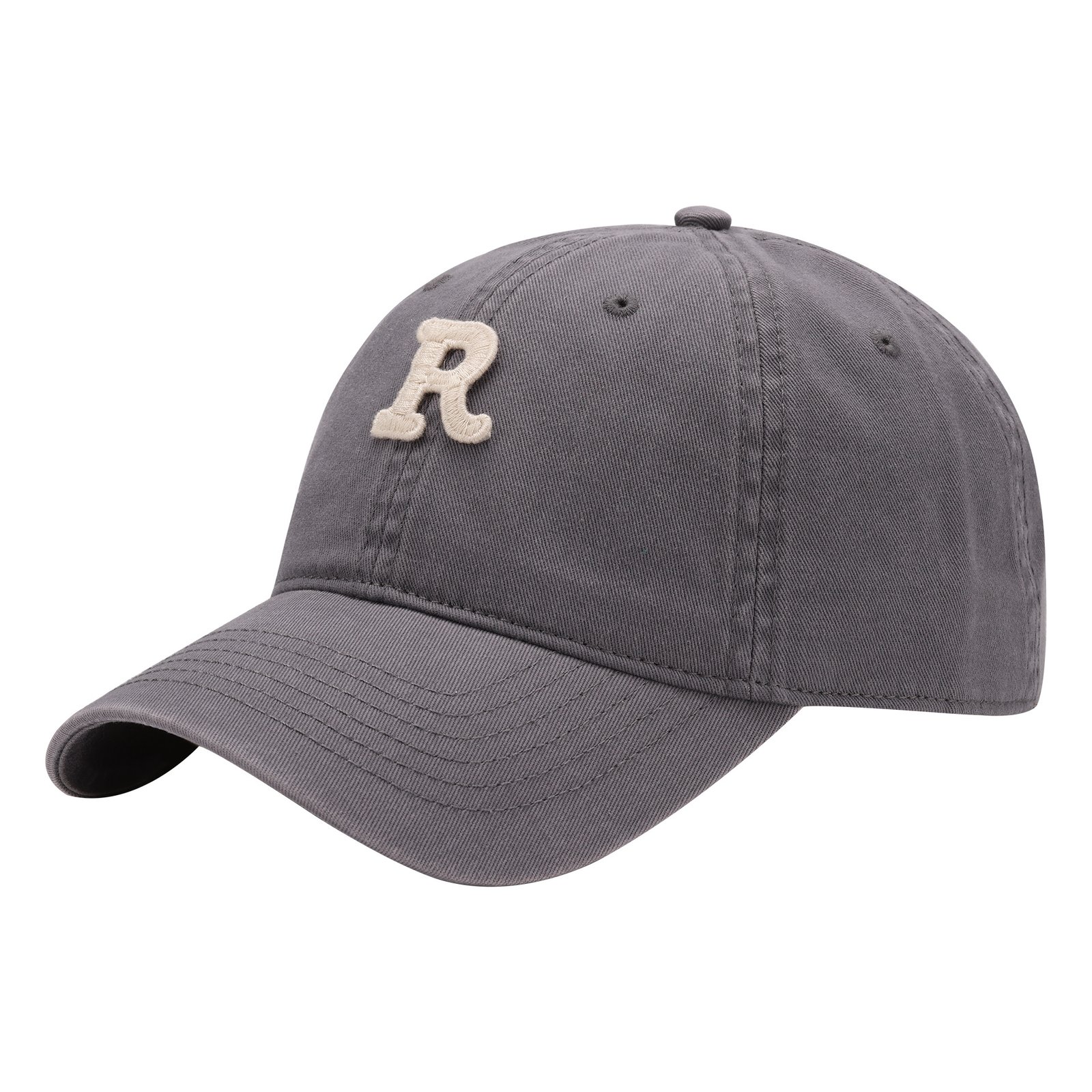 Washed Cotton Embroidered Baseball Caps Custom Brand - Image 4