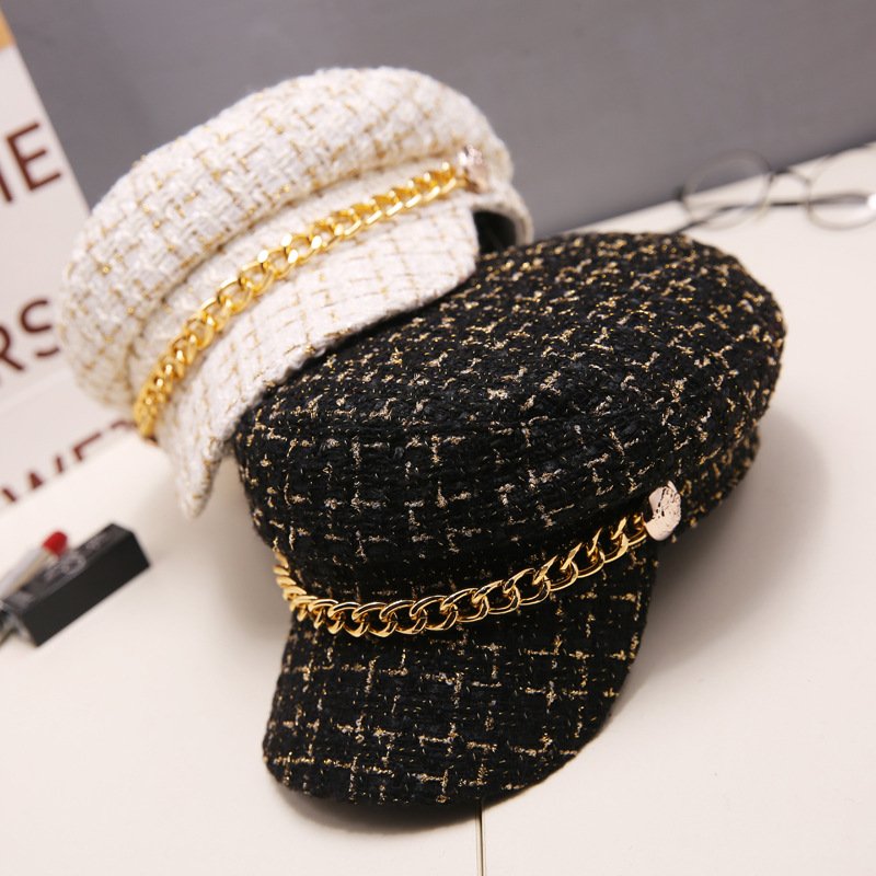 Beret Hat with Brim