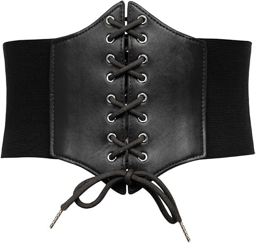 lace-up cinch belt