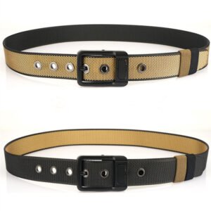 Reversible golf belt