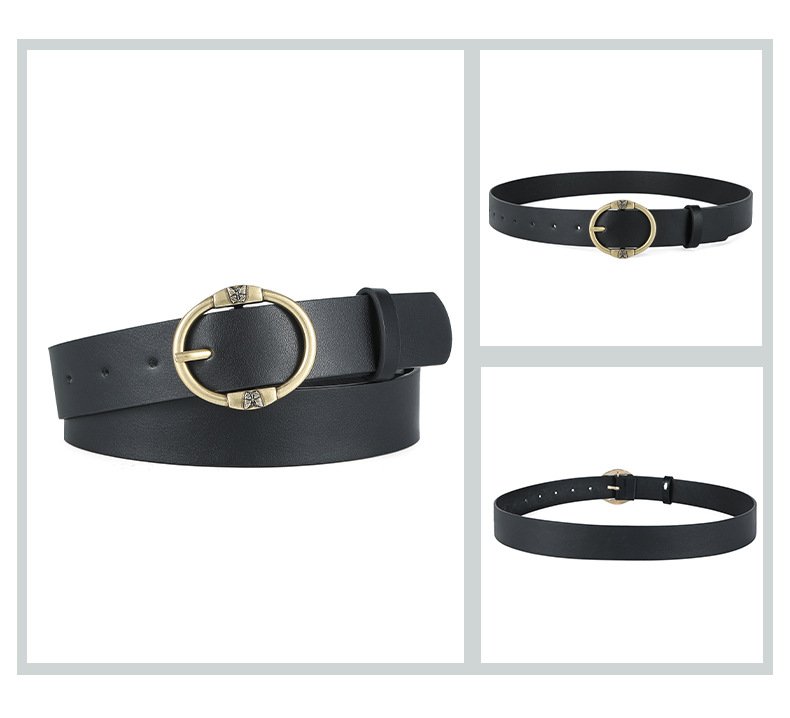 pu leather belt for women