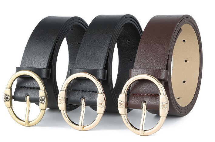 pu leather belt for women
