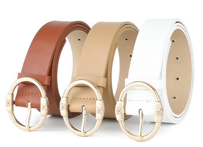 pu leather belt for women