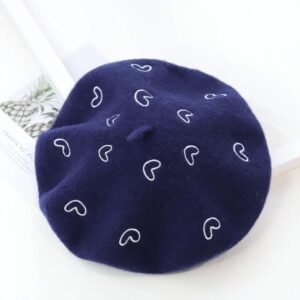 FREE SAMPLE Embroidery Wool Beret